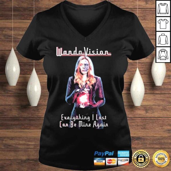 Wanda vision everything I lost can be mine again shirt - Image 2