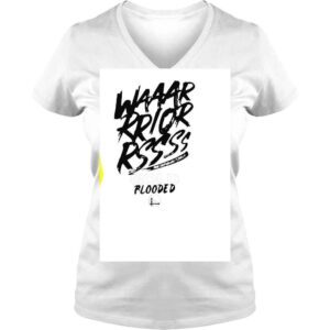 VLadies Warriors Gold Blooded Shirt