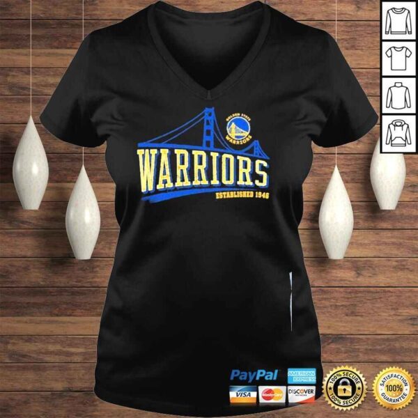 Warriors Golden Gate Bridge Est 1946 TShirt - Image 2