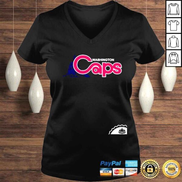 Washington Caps Vintage Basketball shirt - Image 2