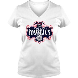 VLadies Washington Mystics Homage Mystics Logo Shirt