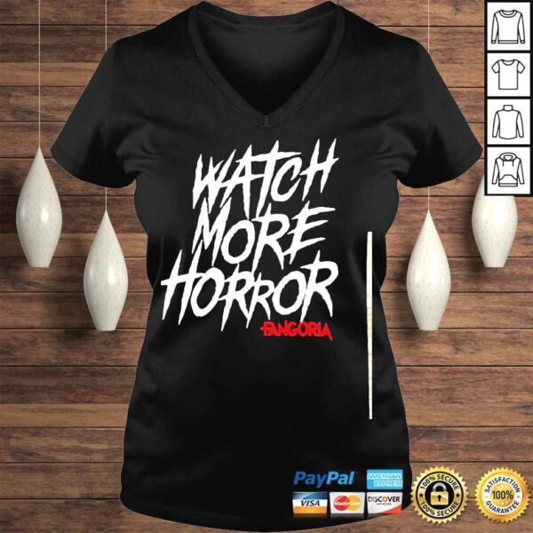 Watch more horror fangoria Tshirt - Image 2