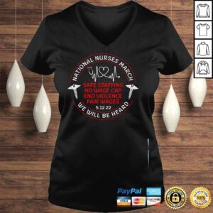 VLadies We Will Be Heard National Nurses March May 12 2022 Shirt