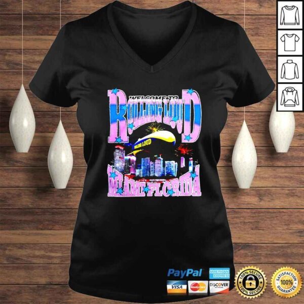 Welcome to Rolling Loud Rl Bling Miami 22 shirt - Image 2