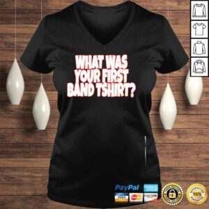 VLadies What was your first band shirt