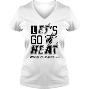 VLadies Will manso lets go heat white hot playoffs 2022 Tshirt