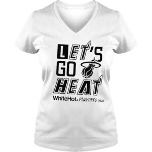 VLadies Will manso lets go heat white hot playoffs 2022 shirt