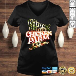 VLadies Winner Winner Chicken Parm Dinner shirt