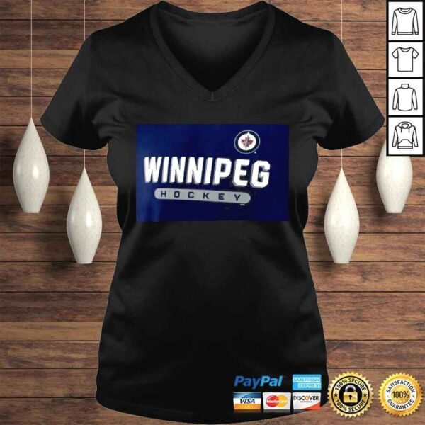 Winnipeg Jets Navy Tee Shirt - Image 2