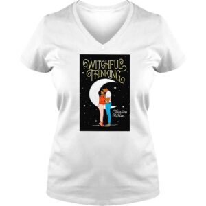 VLadies Witchful Thinking Sticker TShirt