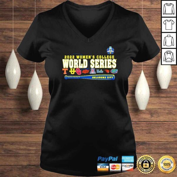 Womens 2022 NCAA Softball Womens College World Series Final 8 TShirt - Image 2