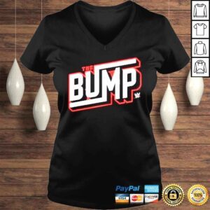 VLadies Wwe the bump logo shirt