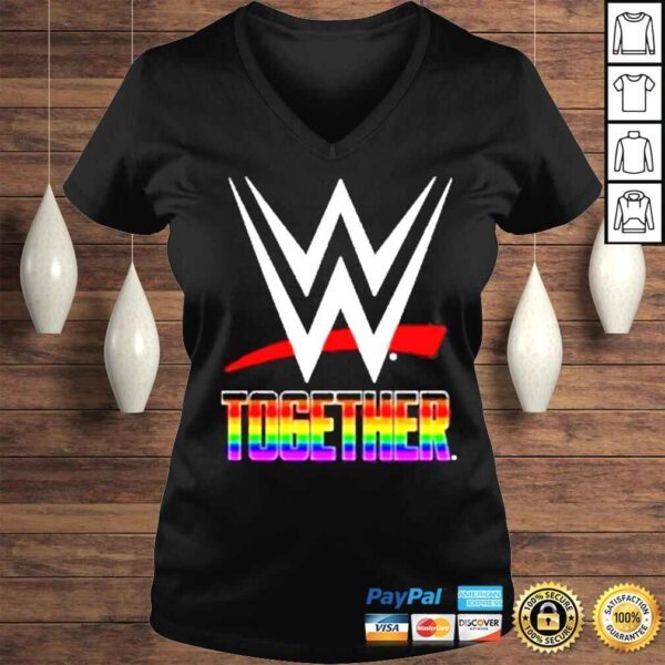 Wwe together pride month lgbtq shirt - Image 2