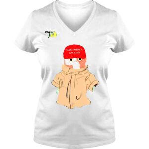 VLadies Yoda Make America Gay Again Shirt