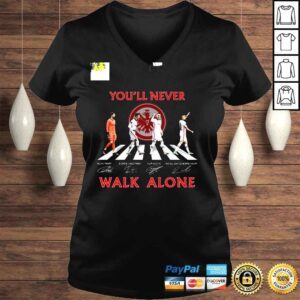 VLadies Youll Never Walk Alone Abbey Road Shirt