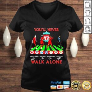 VLadies Youll never walk alone Liverpool FC signature shirt