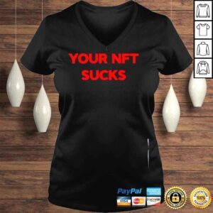 VLadies Your nft sucks black vohliI shirt