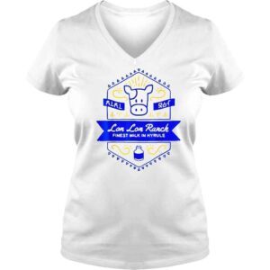 VLadies Zelda Lon Lon Ranch Finest Milk In Hyrule shirt