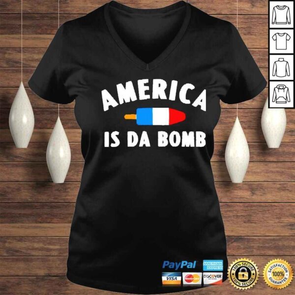 america is da bomb shirt - Image 2