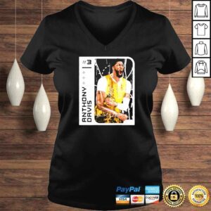 VLadies anthony Davis Los Angeles L Card basketball signature shirt