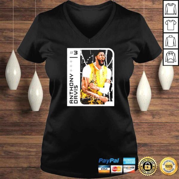 anthony Davis Los Angeles L Card basketball signature shirt - Image 2