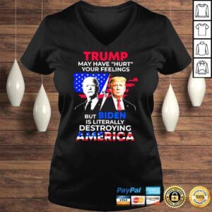 VLadies biden is Literally Destroying America Democrat Shirt