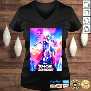 VLadies brand New Thor Love And Thunder Tshirt