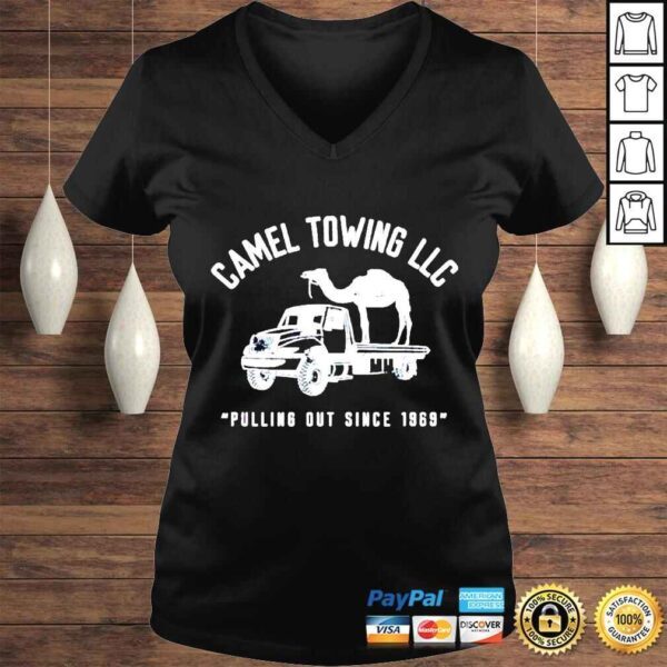 camel Towing Pulling Out Since 1969 Tshirt - Image 2