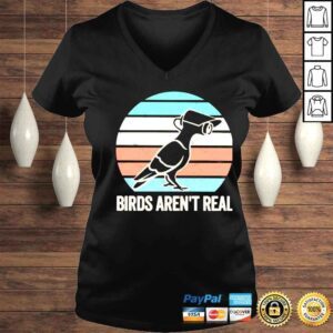 VLadies camera birds arent real vintage shirt