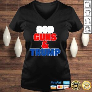 VLadies carymaRules God Guns Trump Shirt