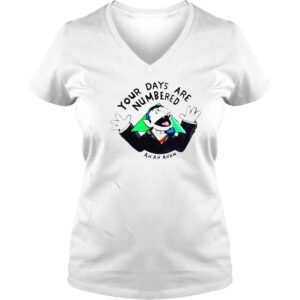 VLadies count von Count your days are numbered ah ah ahhh shirt