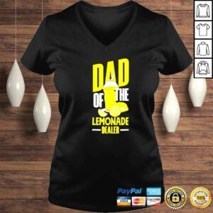 VLadies dad of the lemonade dealer shirt