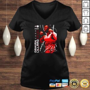 VLadies damian Lillard basketball signature shirt