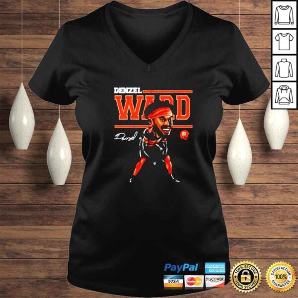 denzel Ward Cartoon 21 rugby signature shirt - Image 2