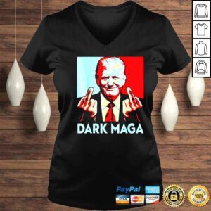 VLadies donald Trump fuck dark maga shirt