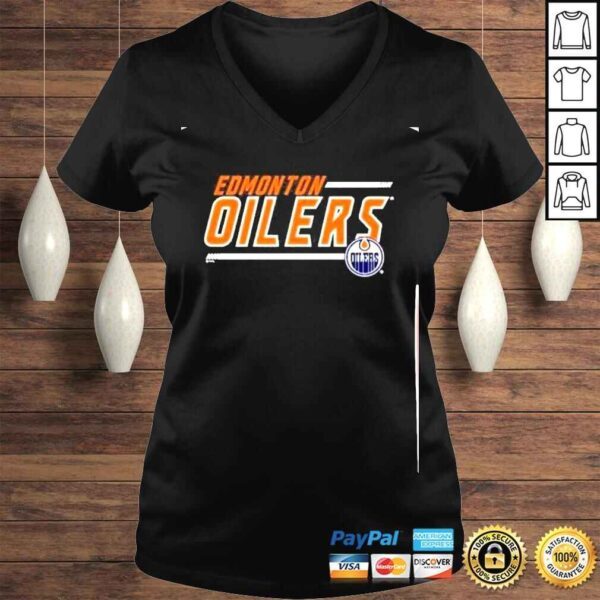 edmonton oilers plus size mascot in bounds v neck 2022 shirt - Image 2