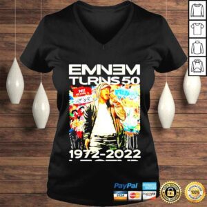 VLadies eminem Turns 50 19722022 Legend Tshirt