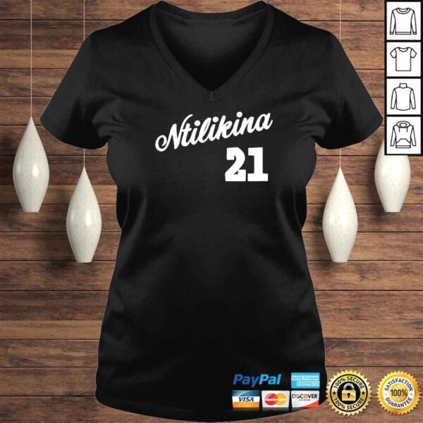 frank Ntilikina Dallas 21 basketball shirt - Image 2