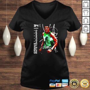 VLadies giannis Antetokounmpo basketball shirt