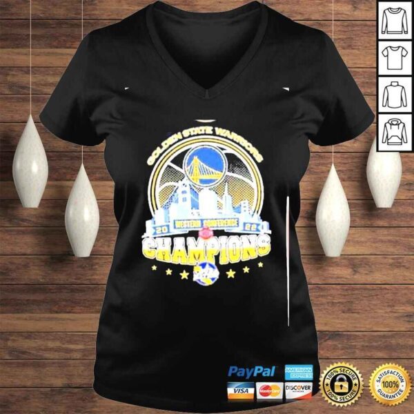 golden state warriors dub nation 2022 western conference champions shirt - Image 2