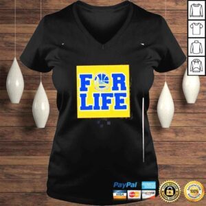 VLadies golden state warriors for life shirt