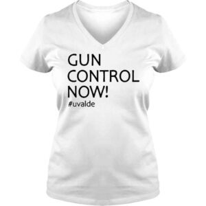 VLadies gun Control Now Uvalde Texas TShirt Uvalde