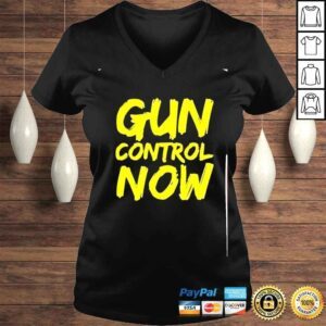 VLadies gun control now shirt