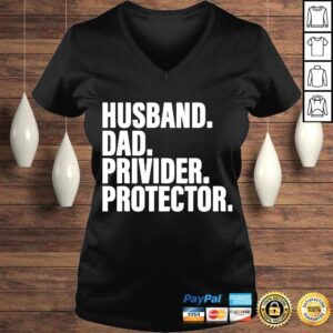 VLadies husband Dad Provider Protector Fathers Day 2022 Father Tshirt