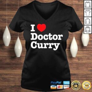 VLadies i heart doctor curry popcorned planet no system merch andy signore shirt