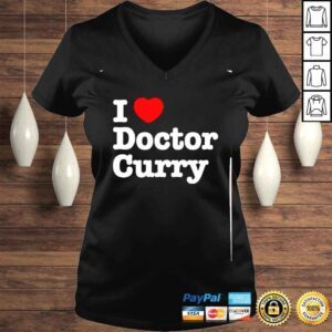 VLadies i love doctor curry no systems shirt