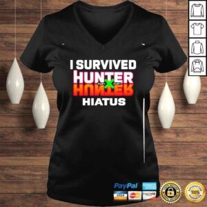 VLadies ihsoka I survived hunter hiatus shirt