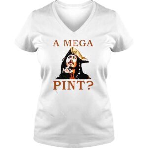 VLadies jack Sparrow Johnny Depp pint question mark pirates shirt