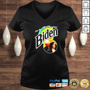 VLadies joe Biden the quicker sniffer upper vintage shirt