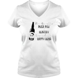 VLadies johnny Depp dour yourself a mega pint of hearsay because anytime is happy hour shirt